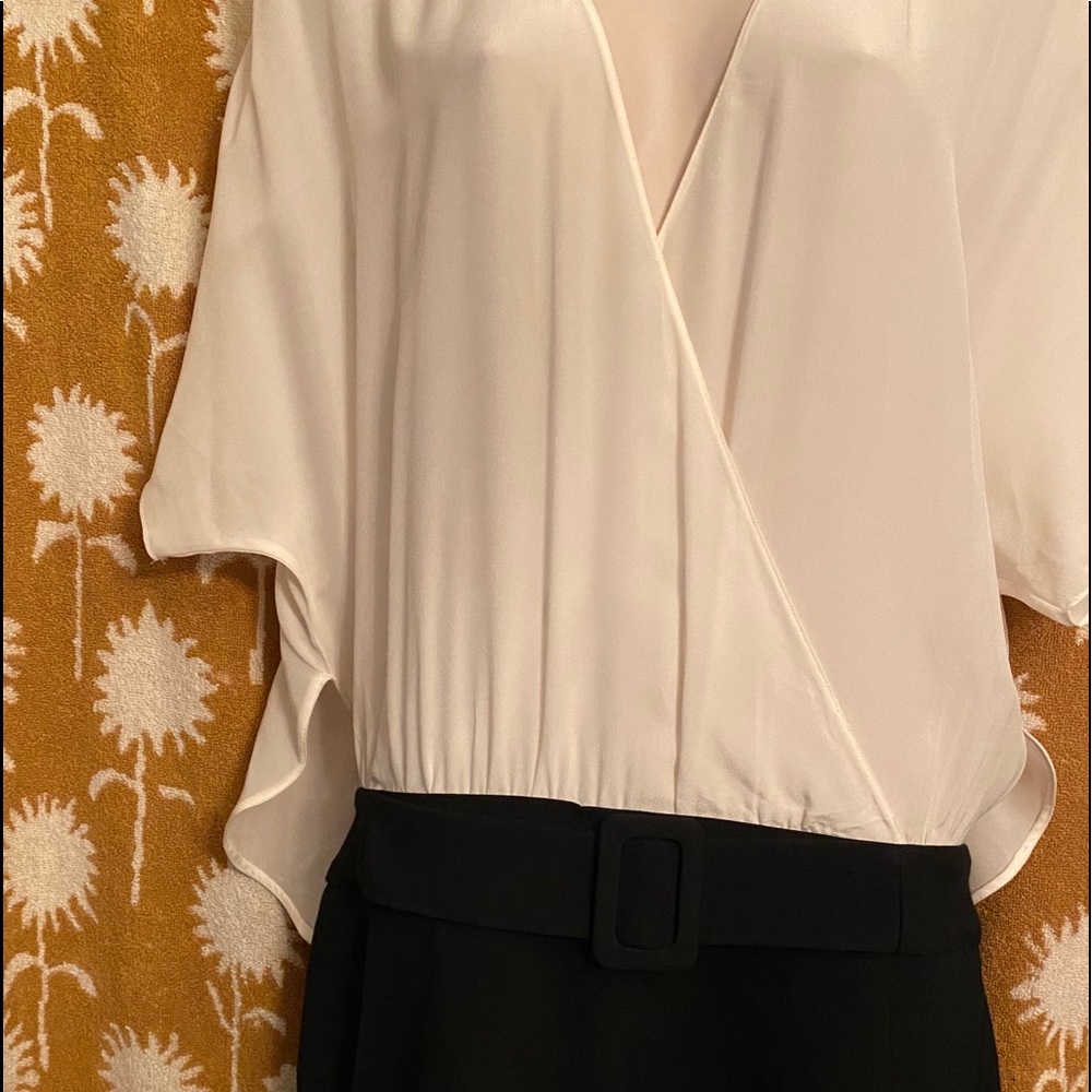 ZARA unique mini dress with open lower back